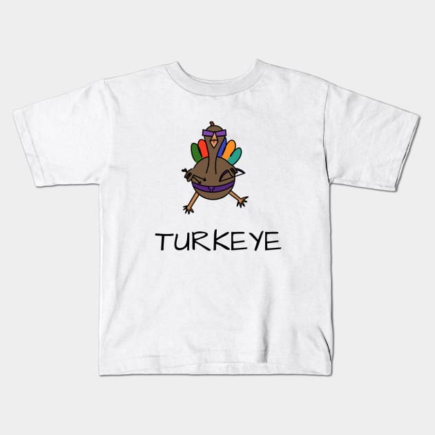 turk-eye Kids T-Shirt by kitispa